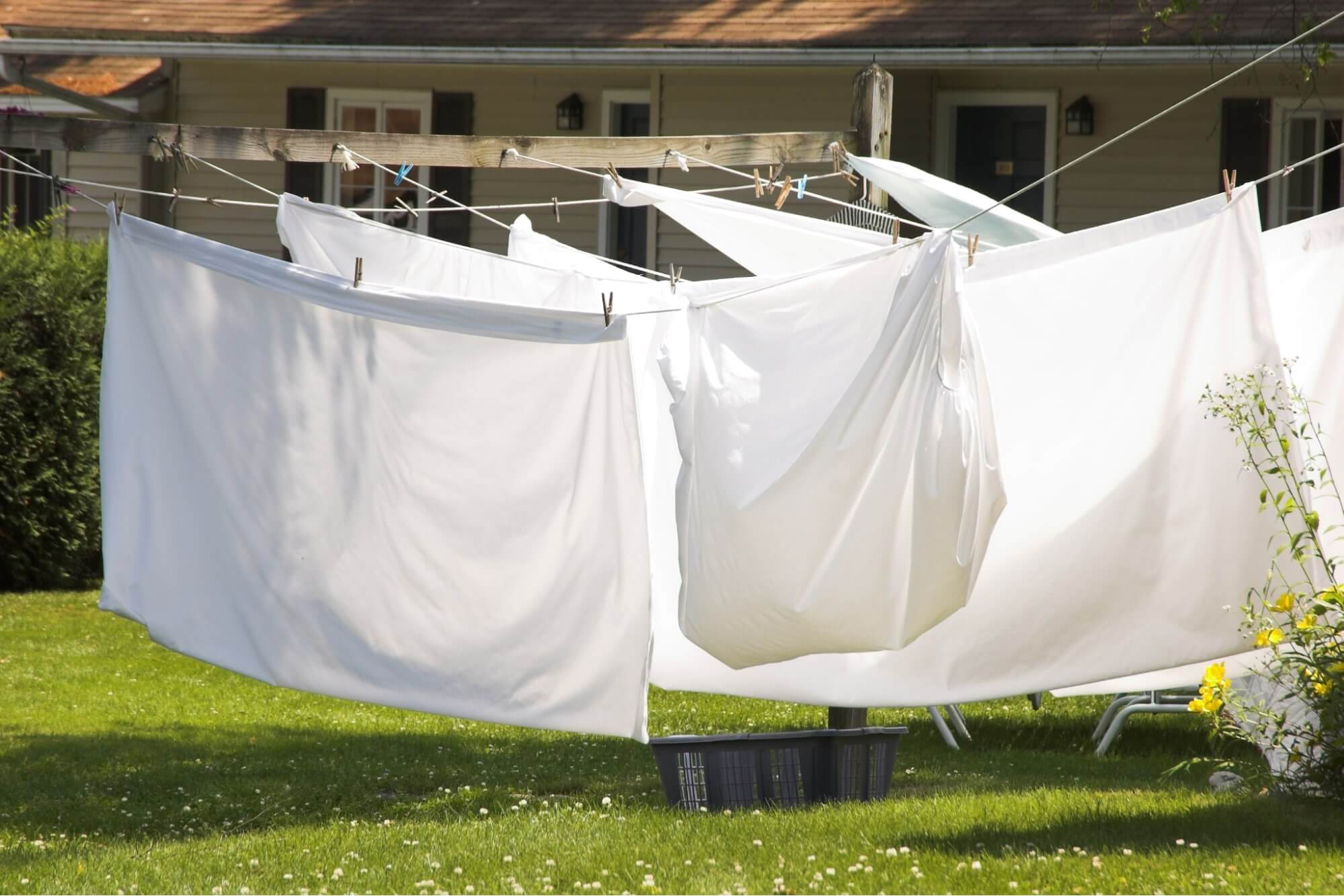 Jak sušit prostěradla